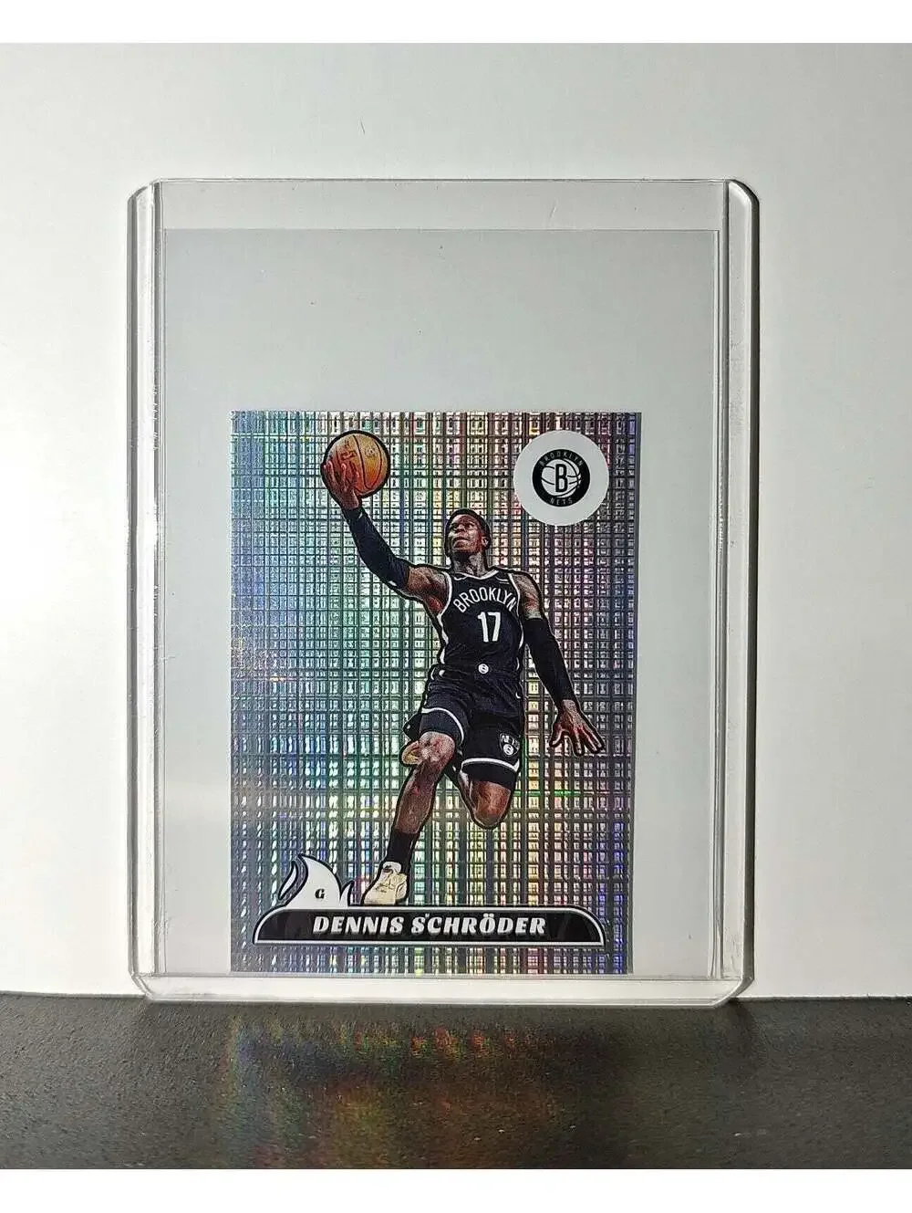 Dennis Schröder 2024-25 Panini NBA #136 Sticker Card Brooklyn Nets